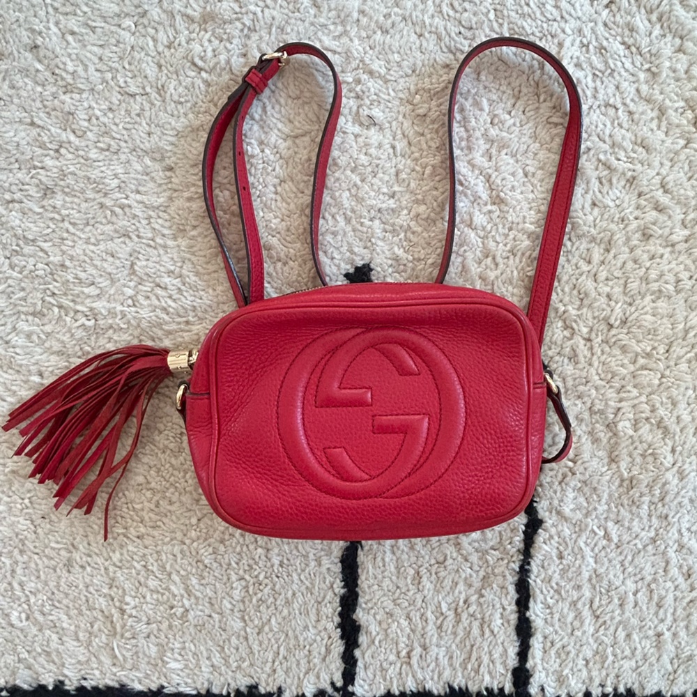 Gucci Disco Bag Red